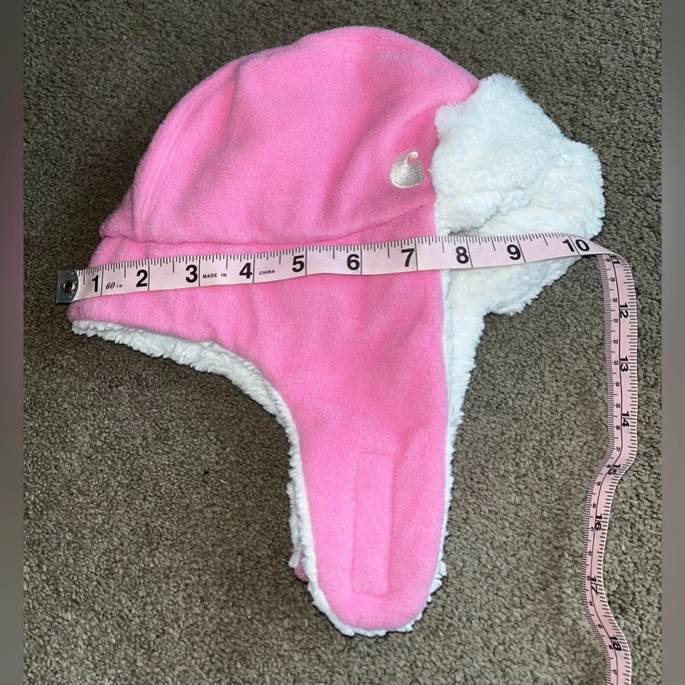 Carhartt Infant/Toddler Pink Fleece Winter Hat